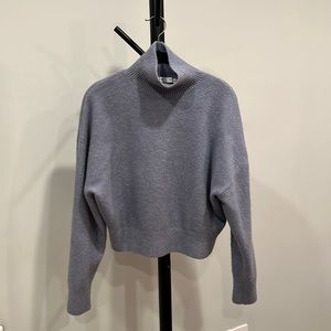 Zara Womens baby blue turtle neck sweater (S)